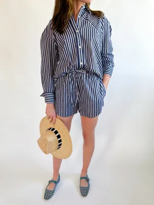 Striped Alexis Drawstring Short