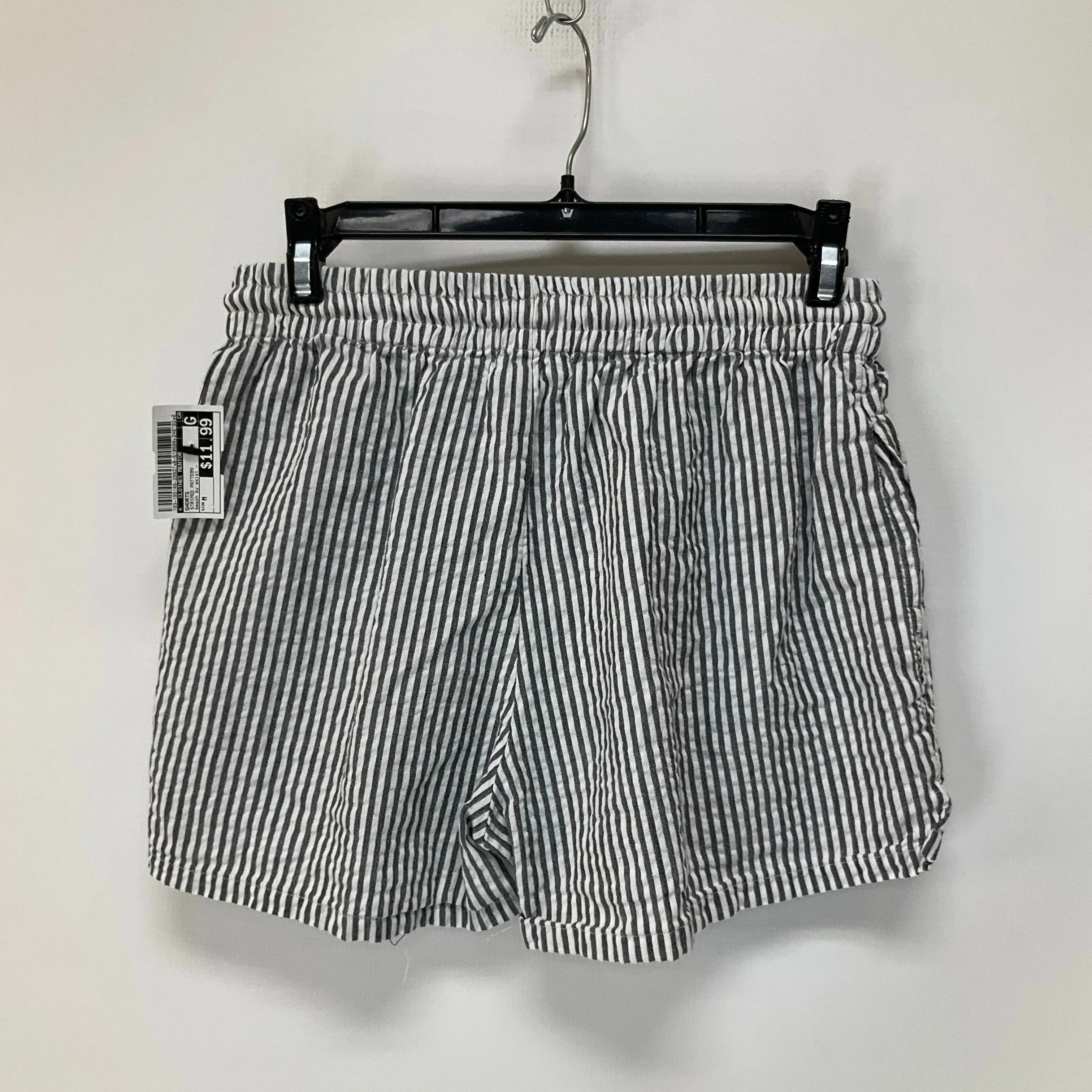 Striped Pattern Shorts Clothes Mentor, Size M