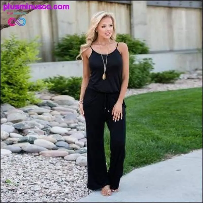Super Comfy Floral Jumpsuit Fashion Trend Sling Print Loose