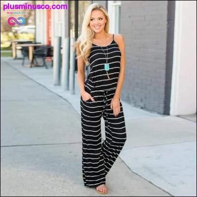 Super Comfy Floral Jumpsuit Fashion Trend Sling Print Loose