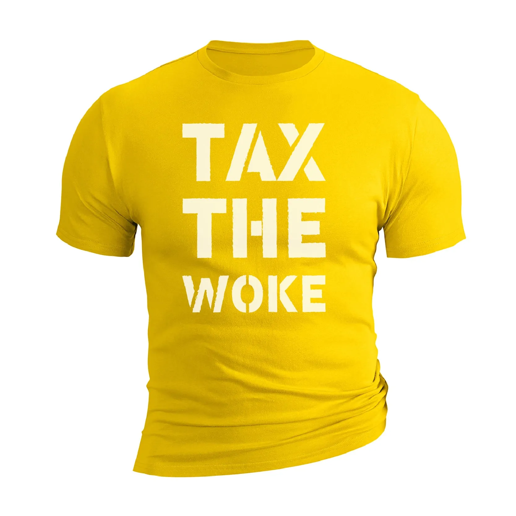 TAX THE WOKE GRAPHIC TEE