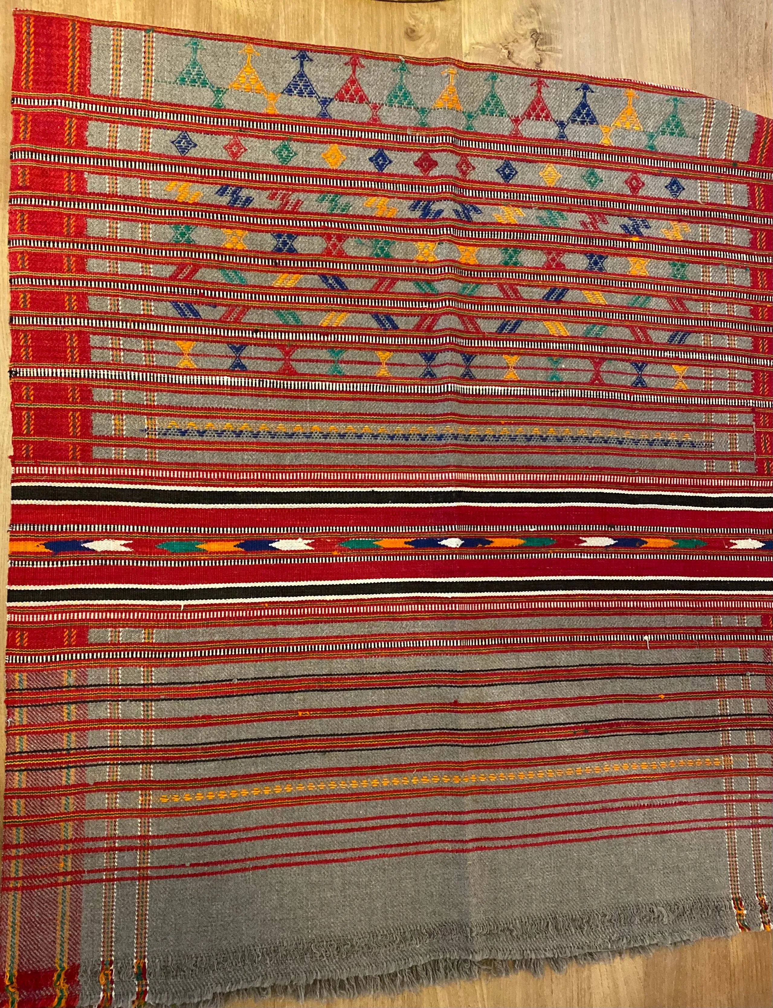 Textile Jaisalmer hand woven wool blanket