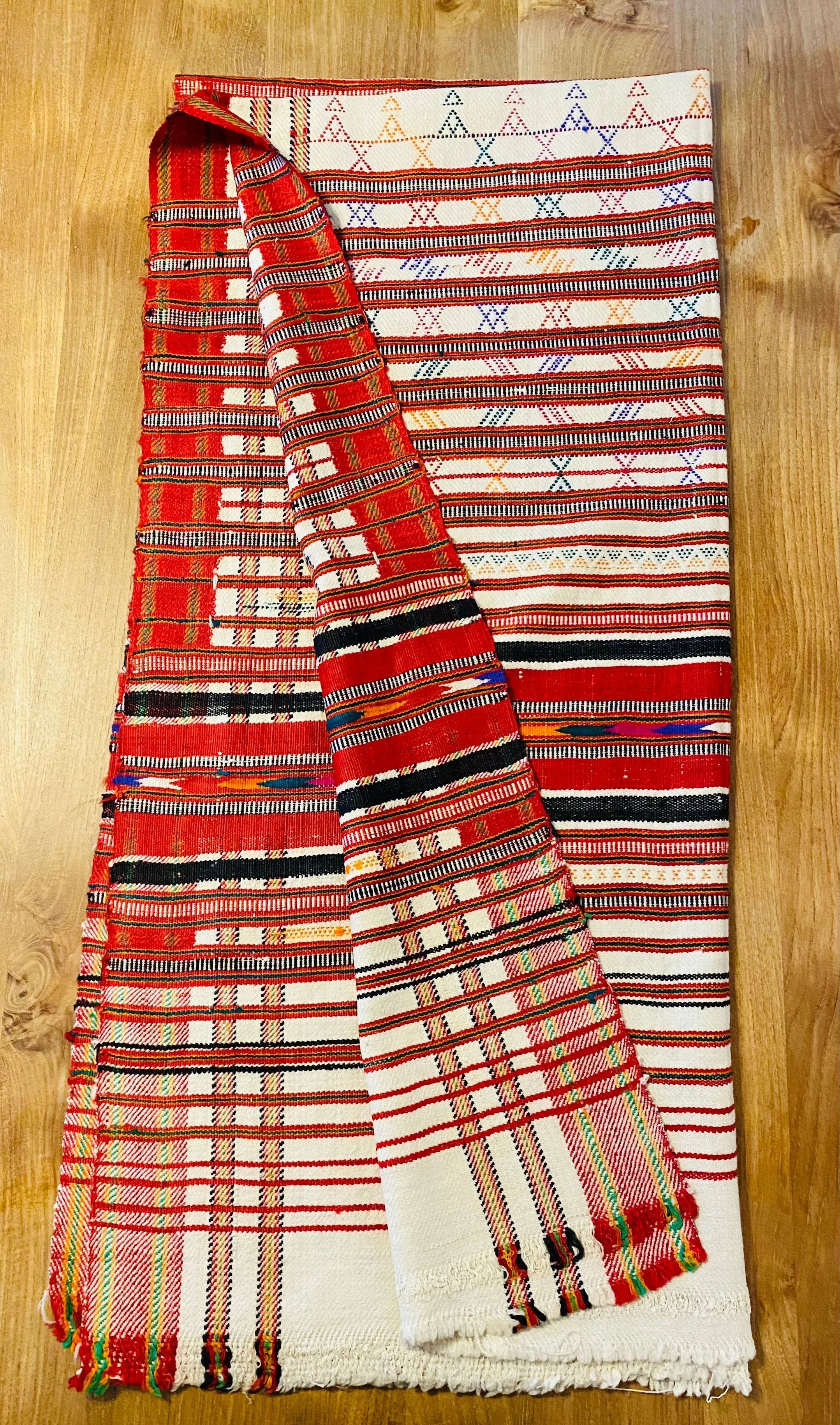 Textile Jaisalmer hand woven wool blanket