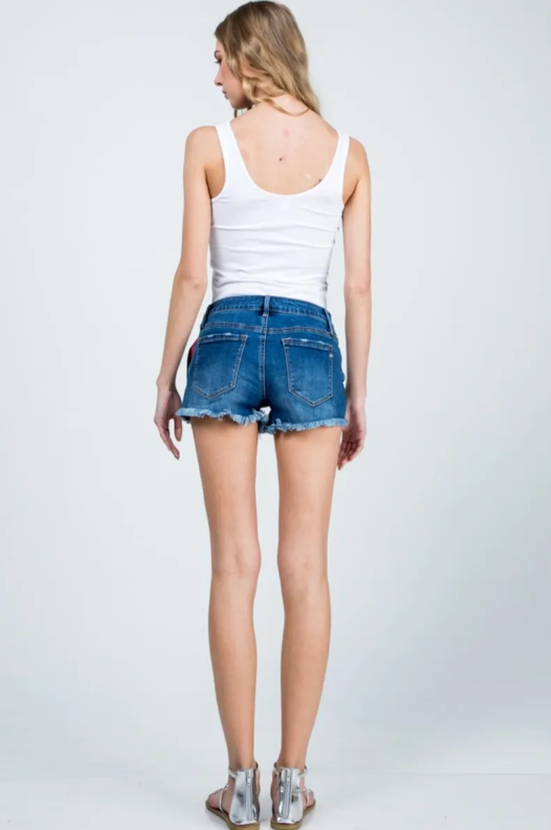 THE RICHIE BLUE DENIM SHORT