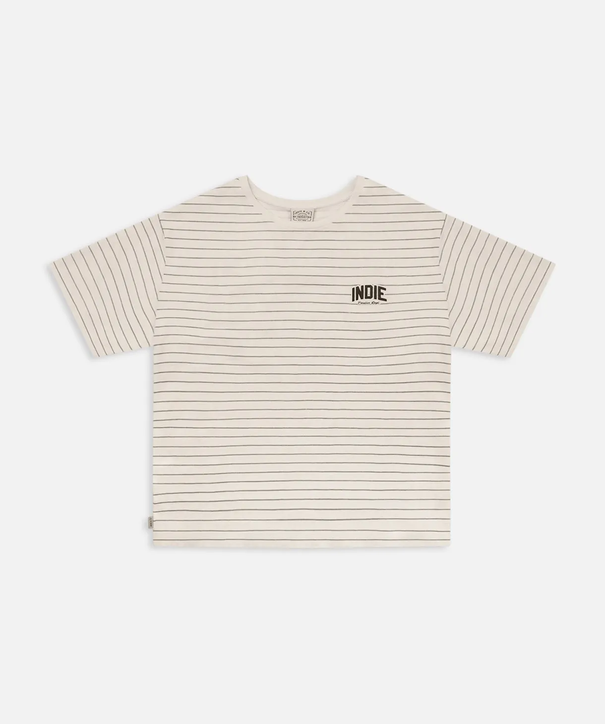 The Valencia Tee - Off White/Green