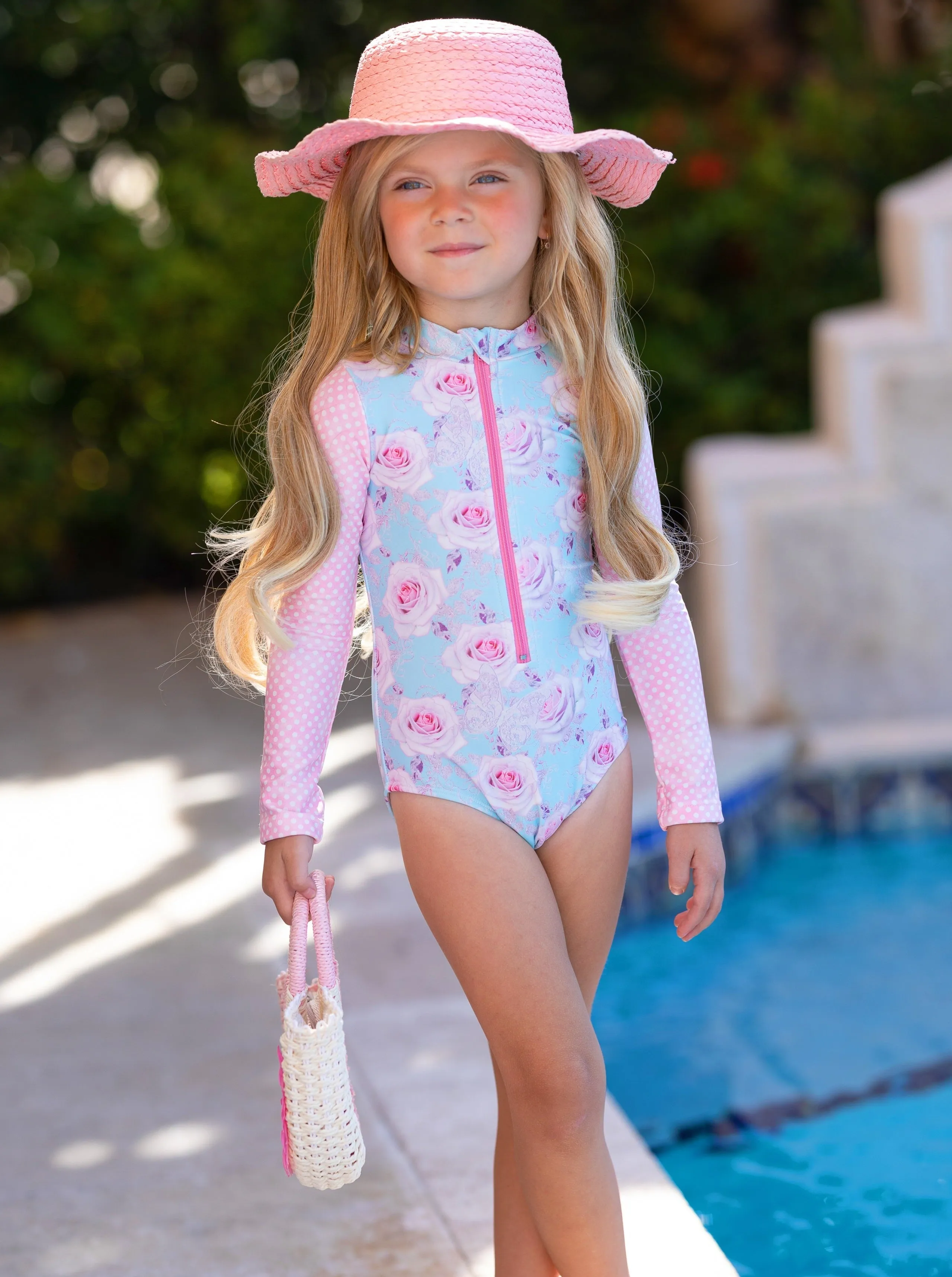 To The Water Rash Guard One Piece Swimsuit