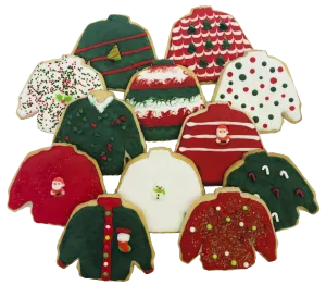 Ugly Sweater Cookies