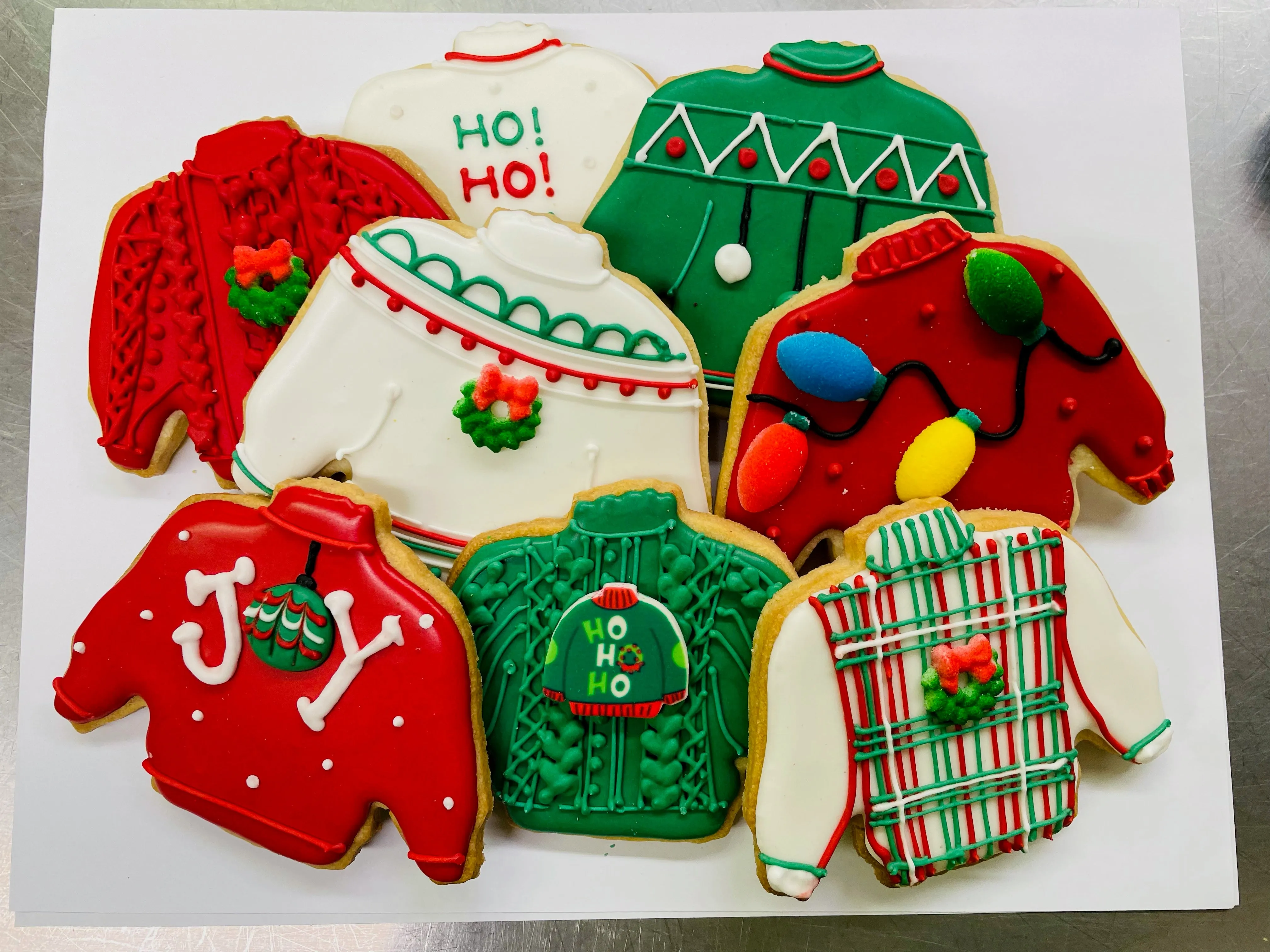 Ugly Sweater Cookies