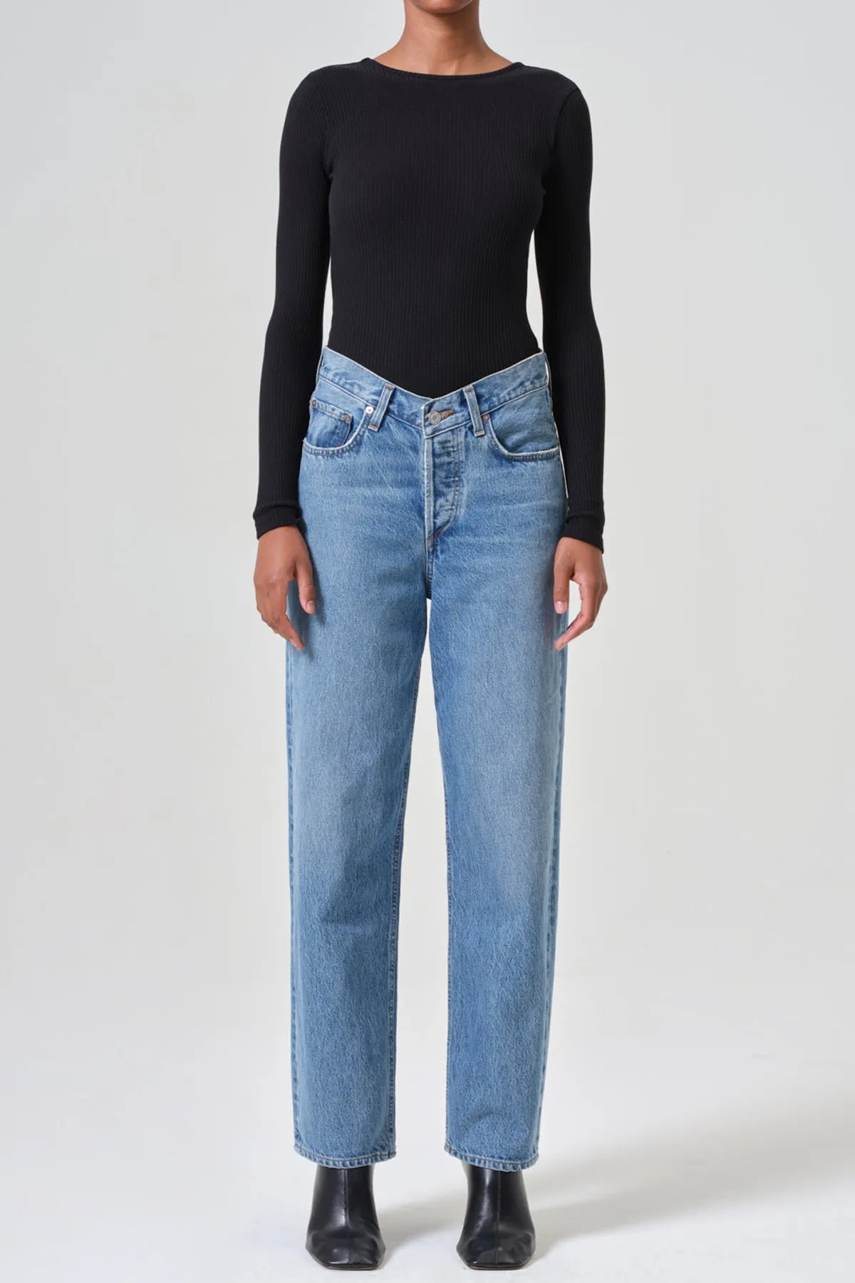 V-Waist Baggy in Fairway