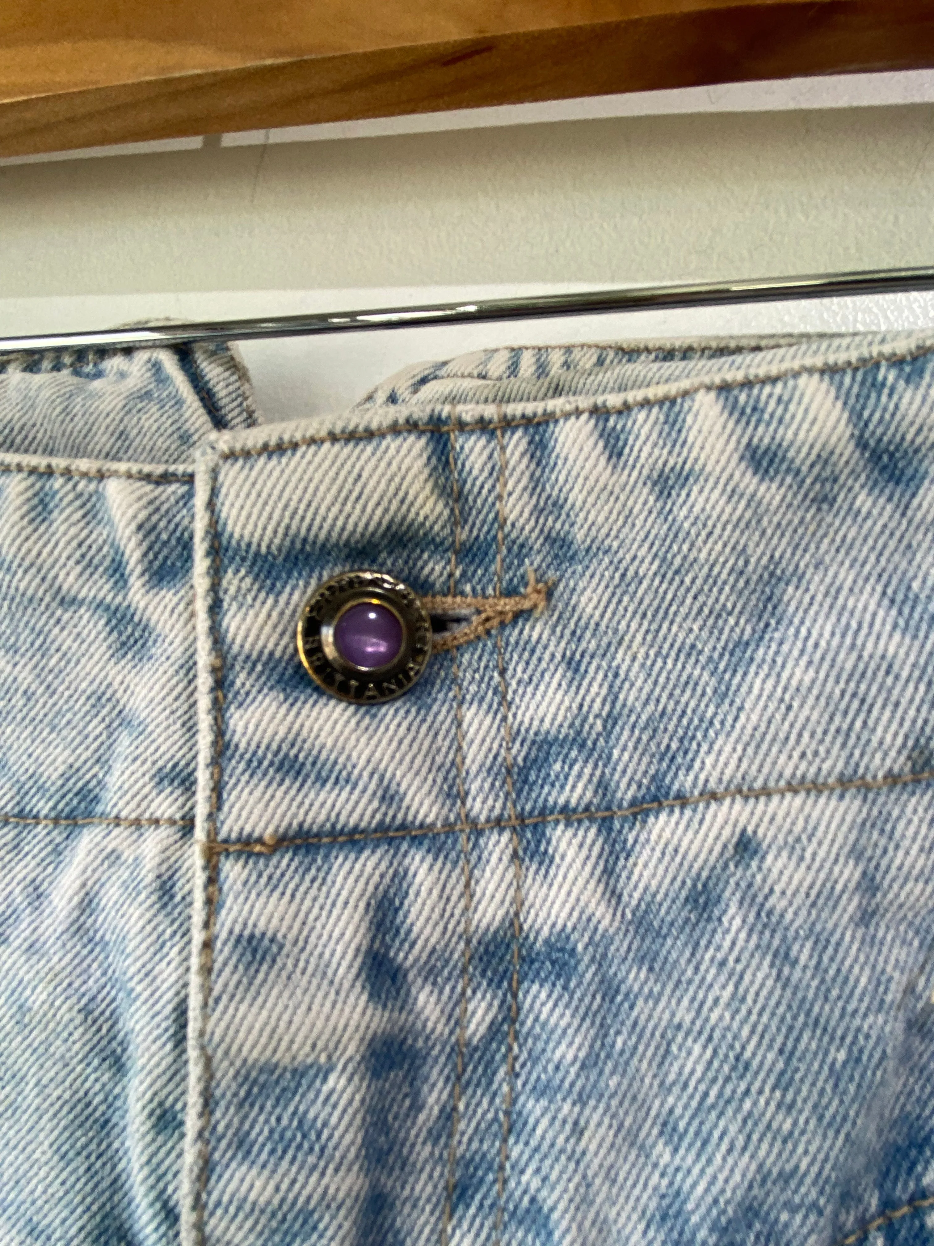 Vintage Brittania Acid Wash Jeans