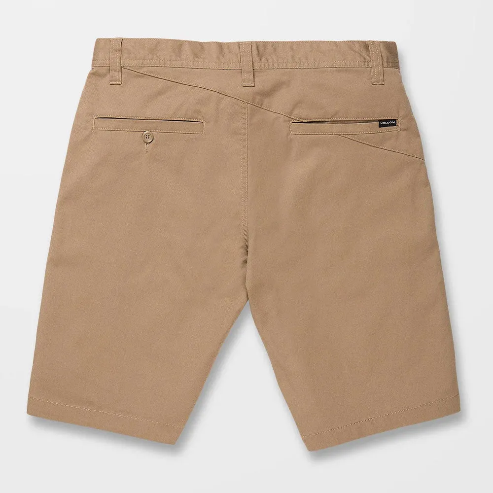 Volcom Frickin Modern Stretch 21" Shorts - Khaki