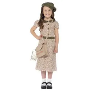 Wartime Evacuee Girl