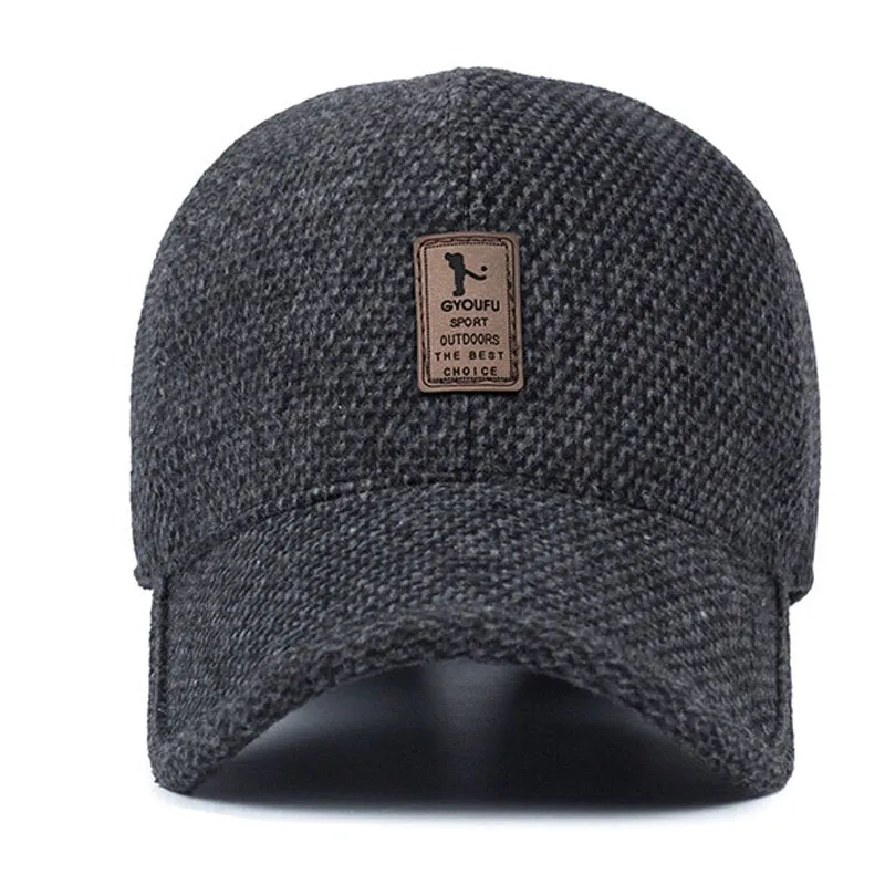 Woolen Knitted Baseball Cap