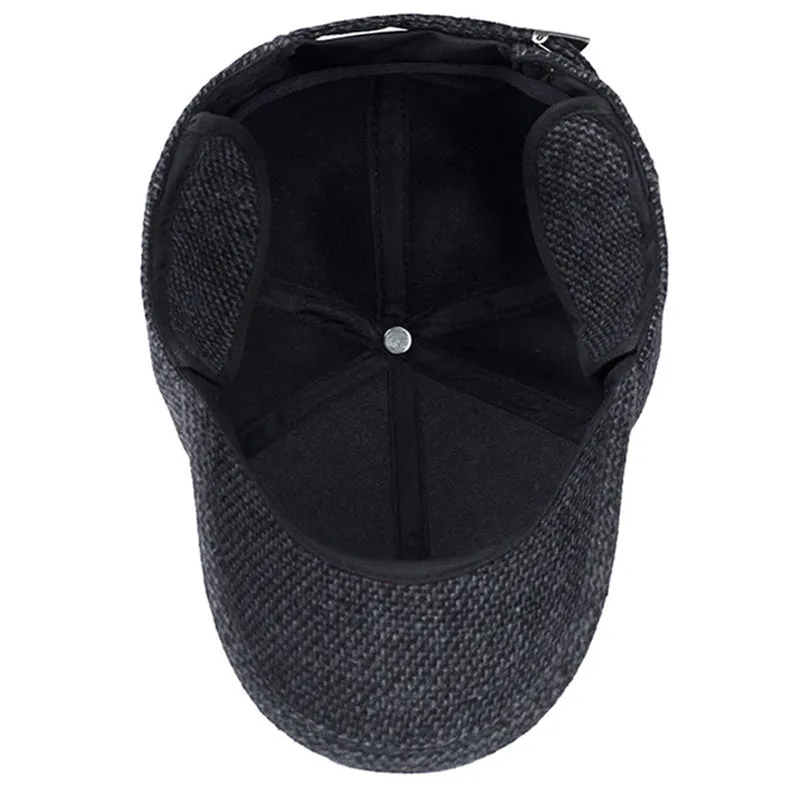 Woolen Knitted Baseball Cap