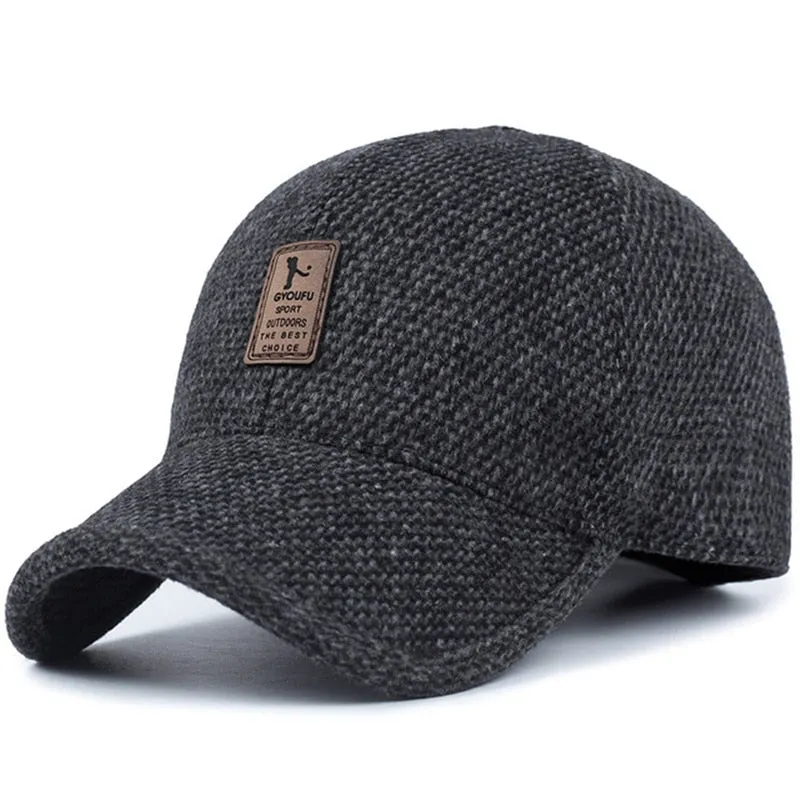 Woolen Knitted Baseball Cap