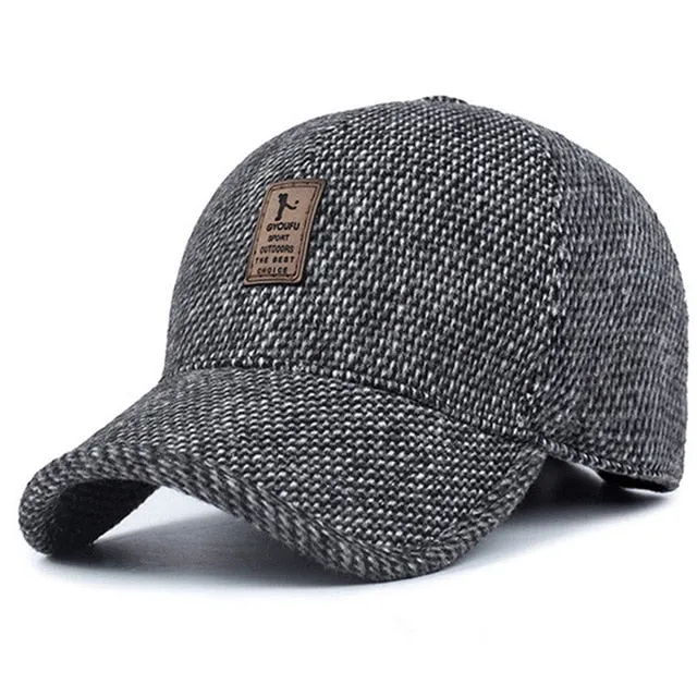 Woolen Knitted Baseball Cap