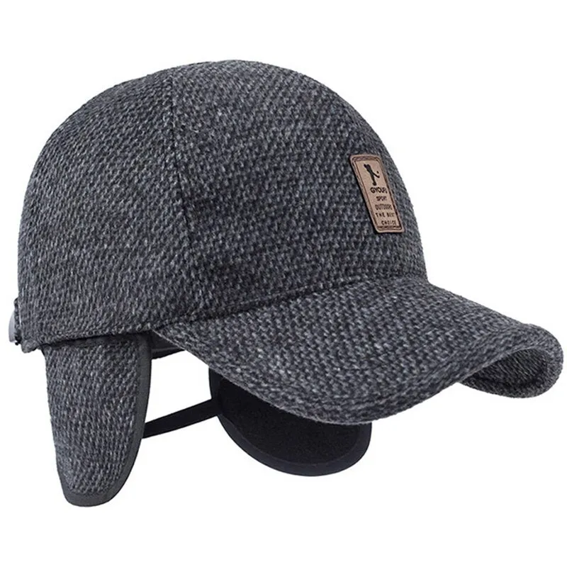 Woolen Knitted Baseball Cap