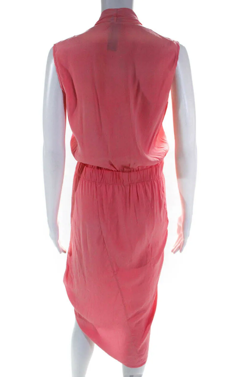Zero   Maria Cornejo Patterned Blush/Pink Light Fabric Mio Dress